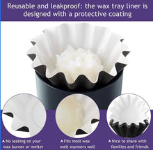 Load image into Gallery viewer, Reusable Wax Melt Liners - BLACK